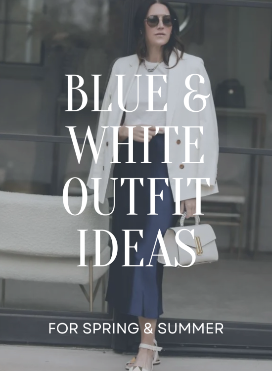 Blue and White Outfits