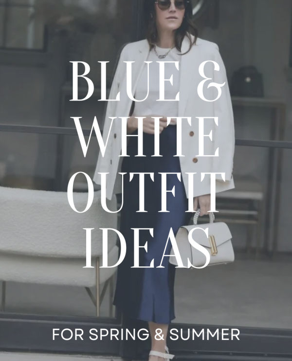 Blue and White Outfits