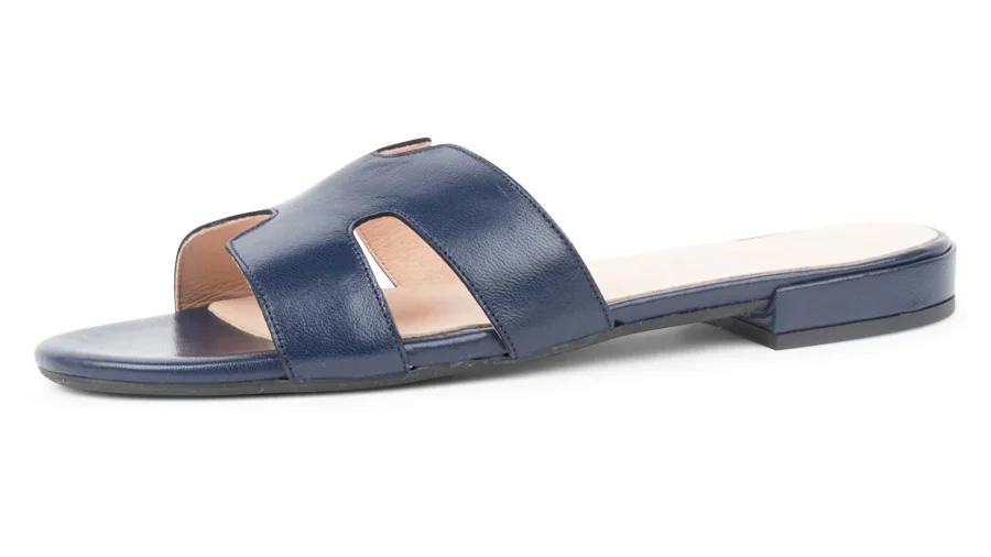 Patricia Green Hallie Slide Sandal navy