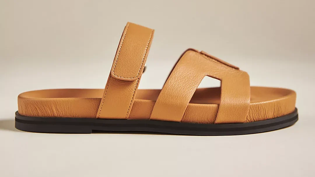 Bibi Lou Cutout Slide Sandals