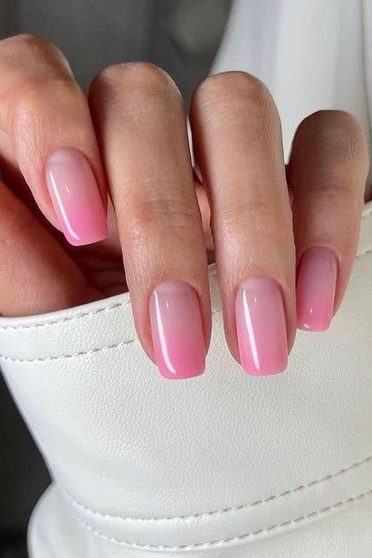 Pink Ombre Nail Ideas