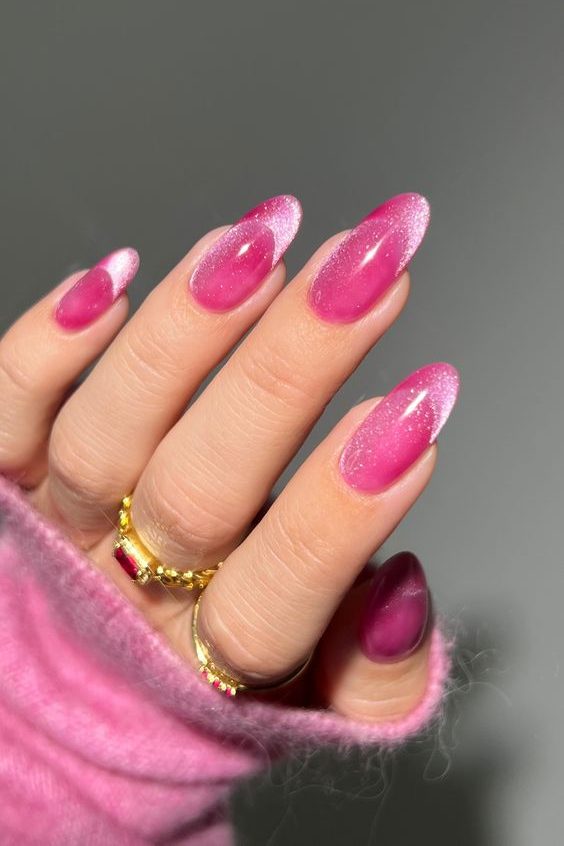 Velvet Pink Nails
