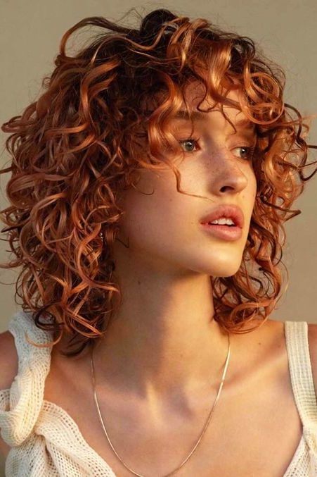 Natural Curls | Short Hairstyles for Women Over 40