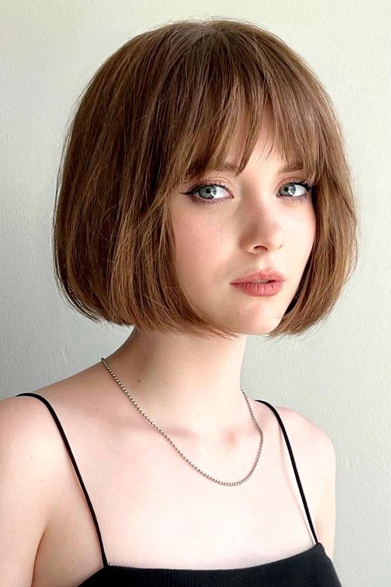 The French Bob | Short Hairstyles for Women Over 40