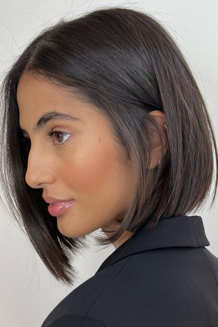 Inverted Bob | Short Hairstyles for Women Over 40
