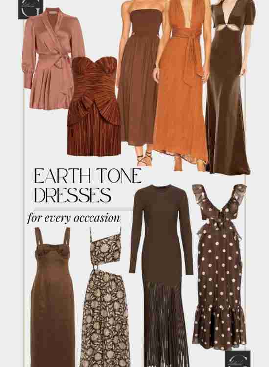 Earth Tone Dresses for Every Occassion