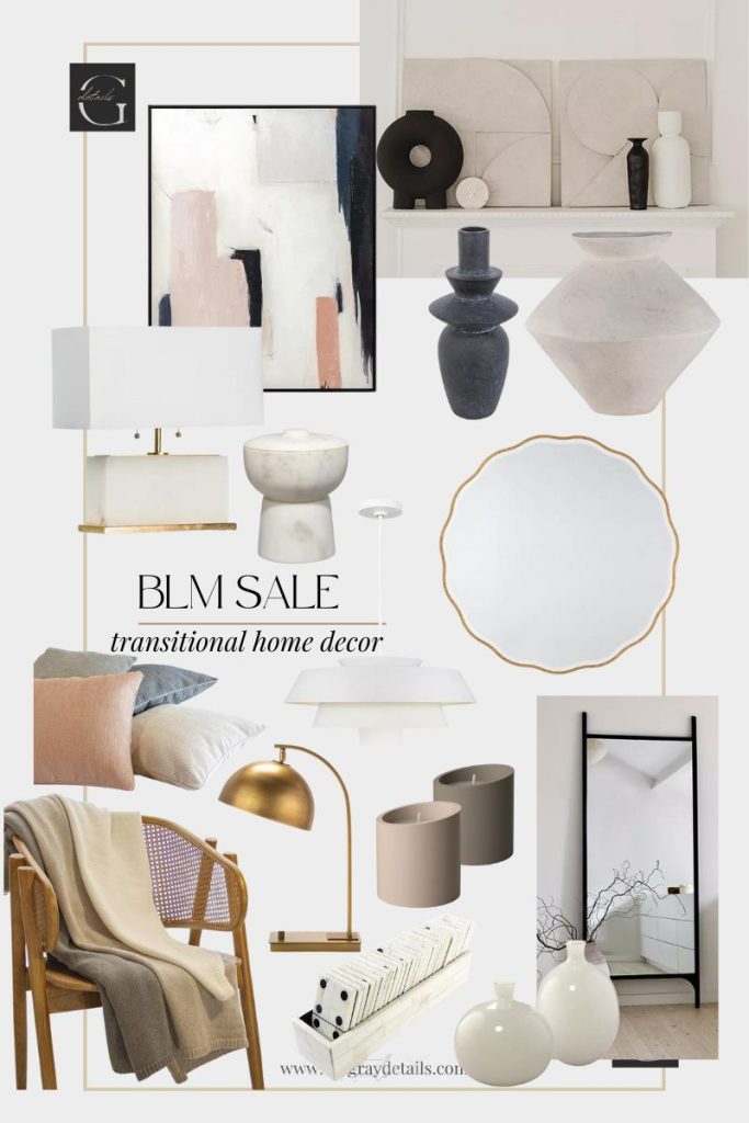 collage of decor items from Major Sale at Bloomingdales