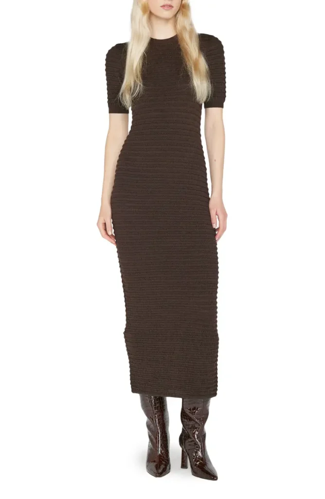 wrinkled dress for Chocolate Brown Outfits