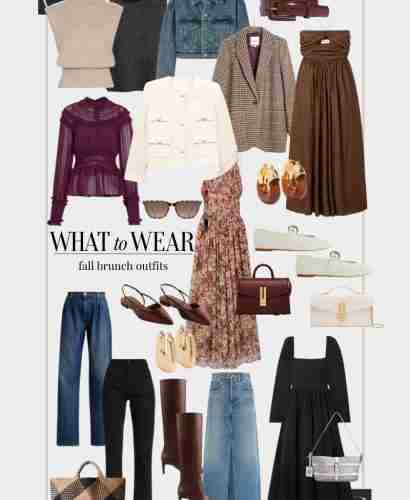 Classy Fall Brunch Outfits