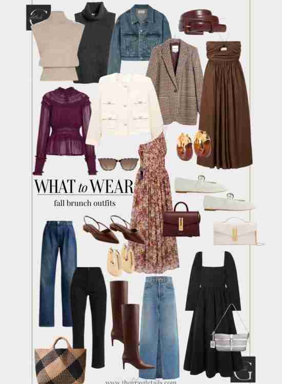 Classy Fall Brunch Outfits