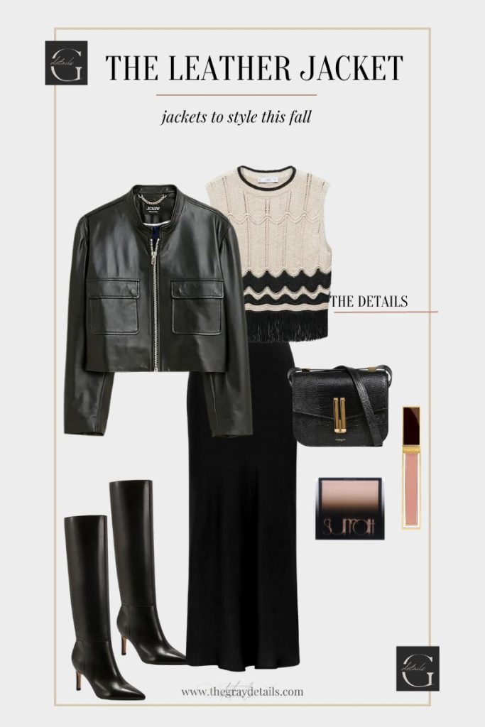 Leather Jacket Fall Jacket Trends