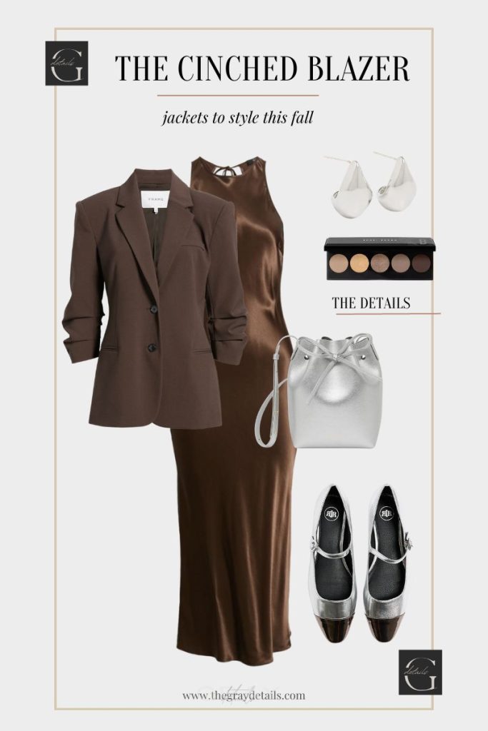 Cinched Blazer Fall Jacket Trends
