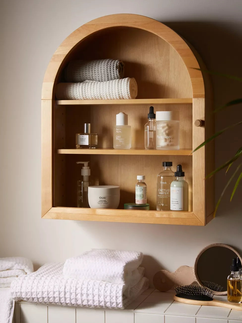 bathroom shelf
