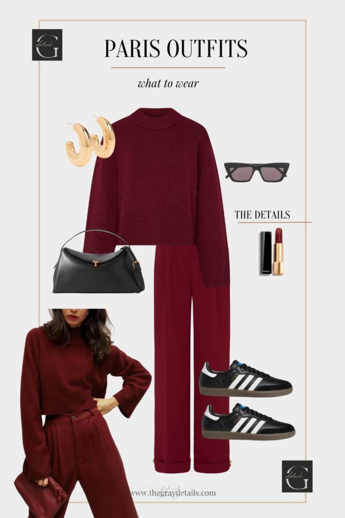 Red Paris Outfits