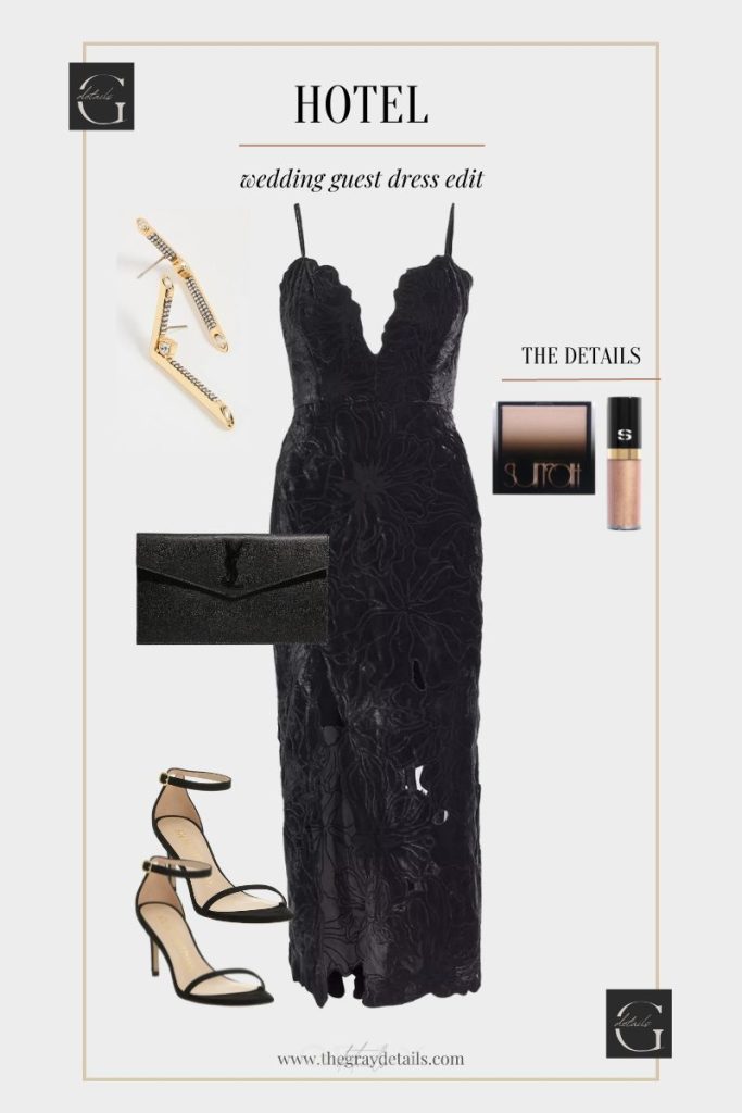 Fall Hotel Wedding Guest outfit