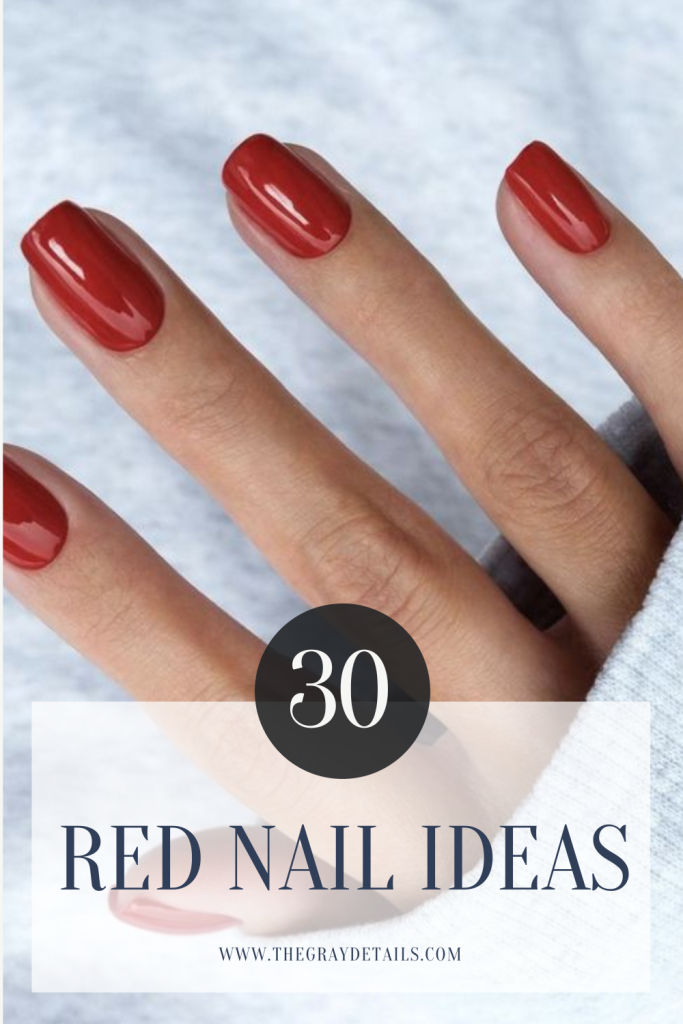 30 Red Nail ideas