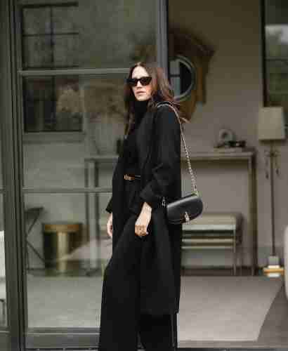 Black Trouser Outfits for Fall and Winter
