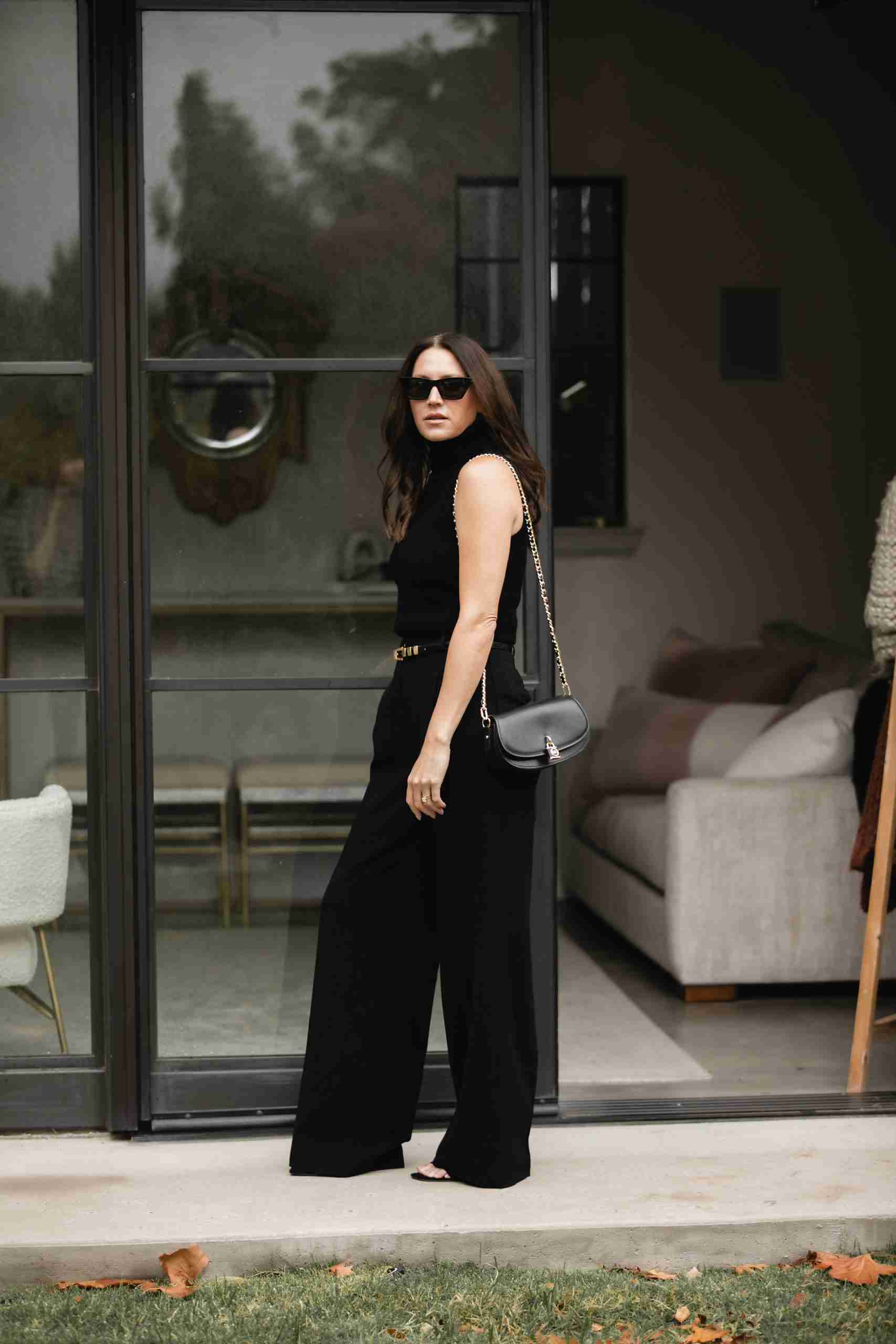 Black Organza Trouser main image 0