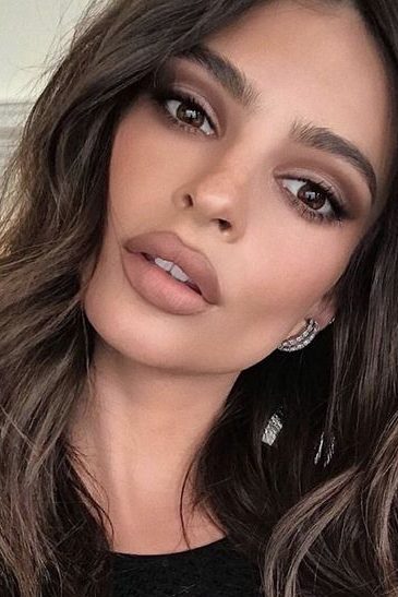 Browns fall makeup style