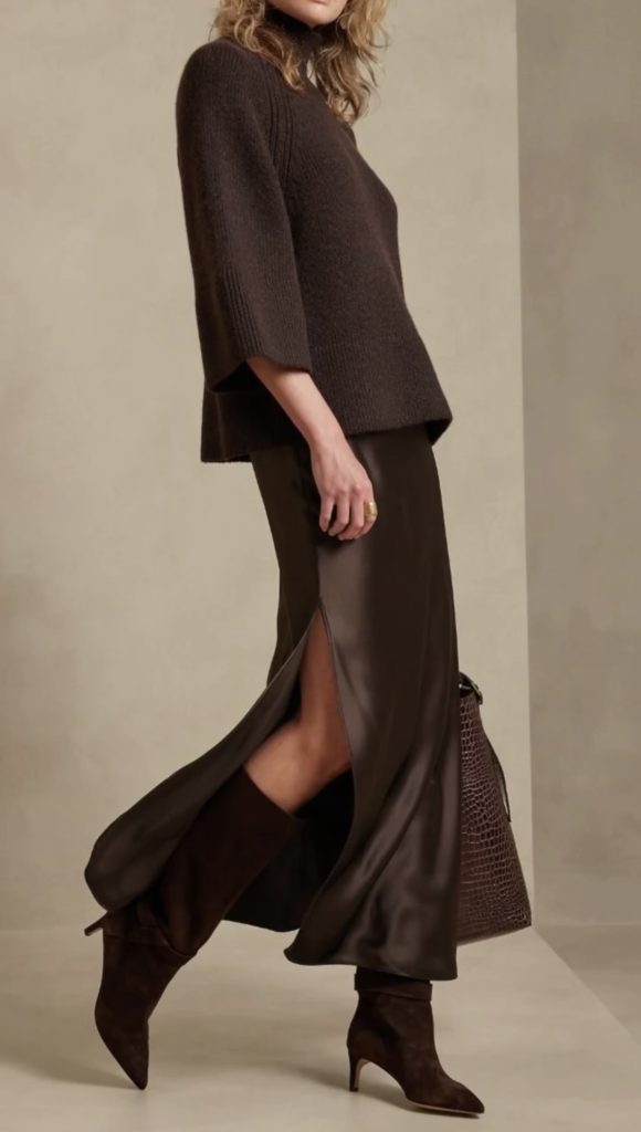 Satin and Silks Trending Fall Fabrics