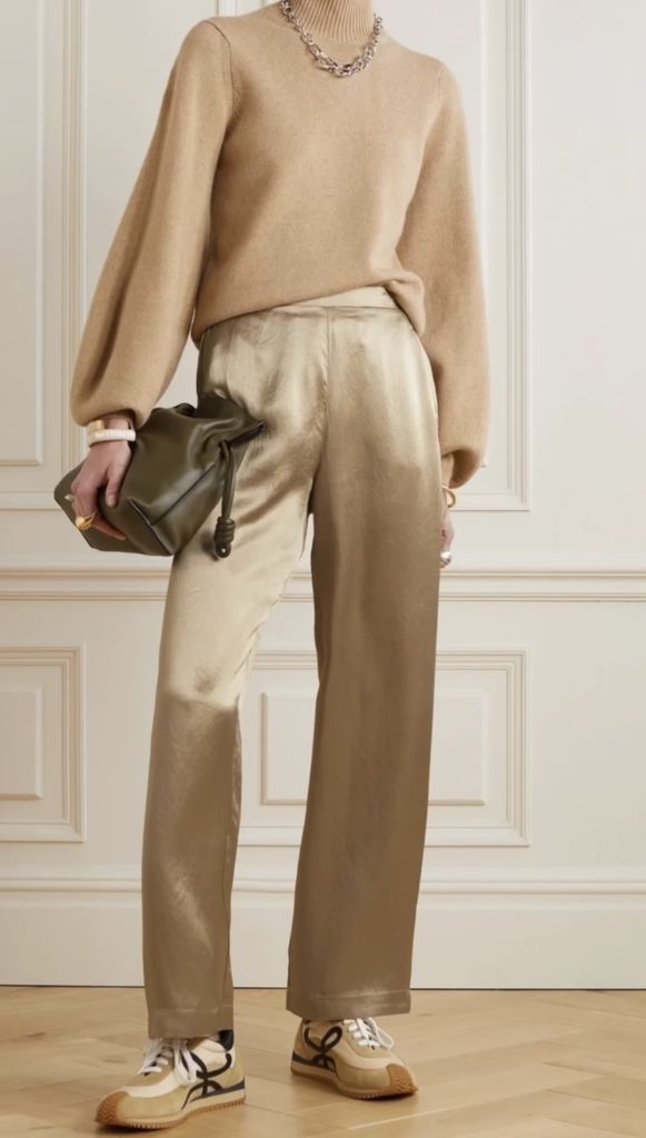 Satin and Silks Trending Fall Fabrics