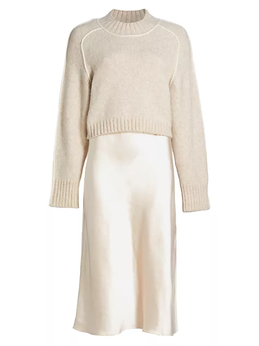Slip Dress with Sweater Sets