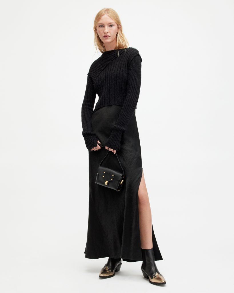 Amos Two-Piece Sweater & Satin Dress