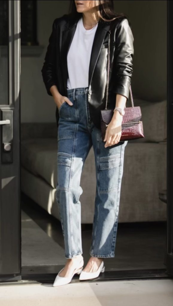 Cargo Jeans fall outfit