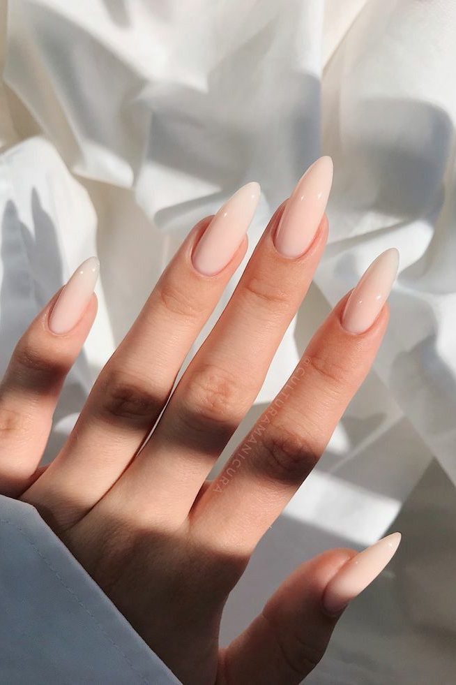 Nude Long Nails