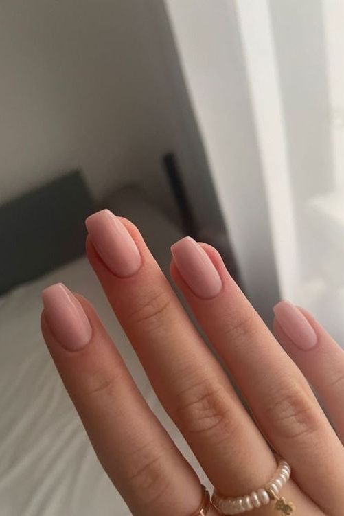 Pink Square Nail inspo