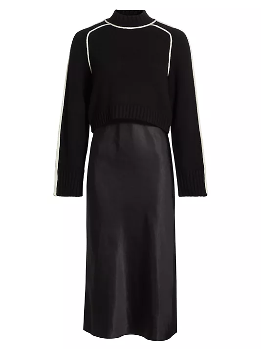 Slip Dress with Sweater Sets