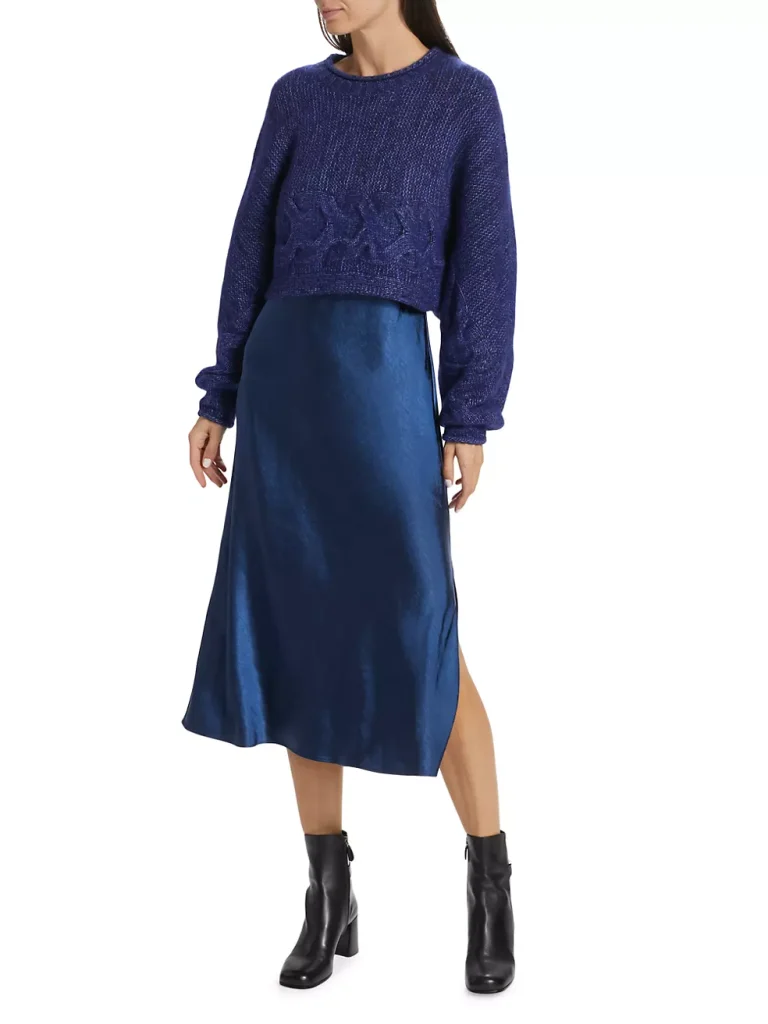 Slip Dress with Sweater Sets