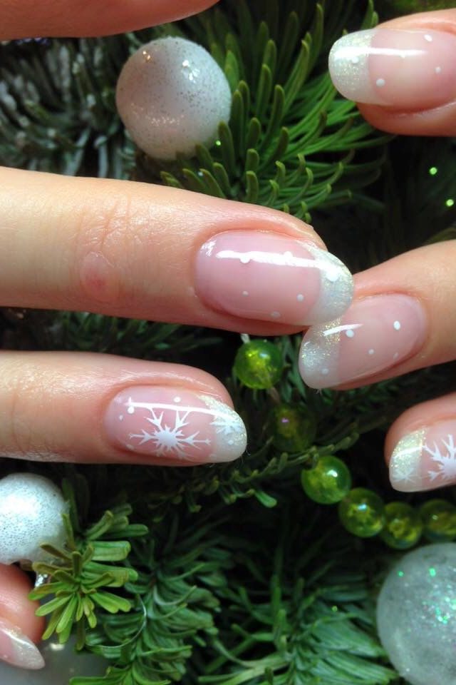 Holiday French Manicure