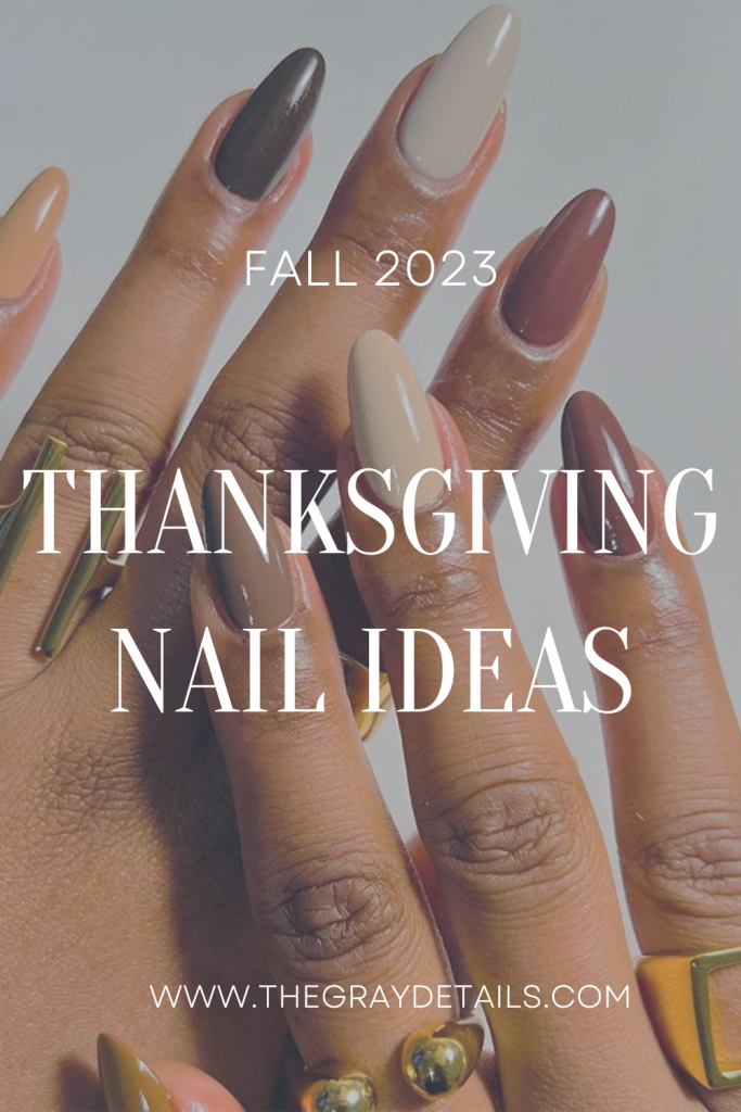 Thanksgiving Nail Ideas fall 2023