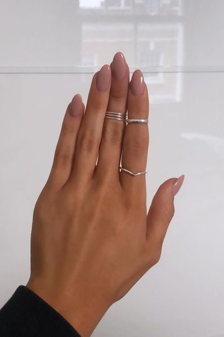 Mauve Nail inspo