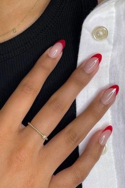 Classic Red Winter Nail Color Trends