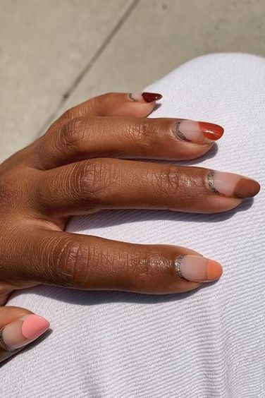 Thanksgiving Colors Nails