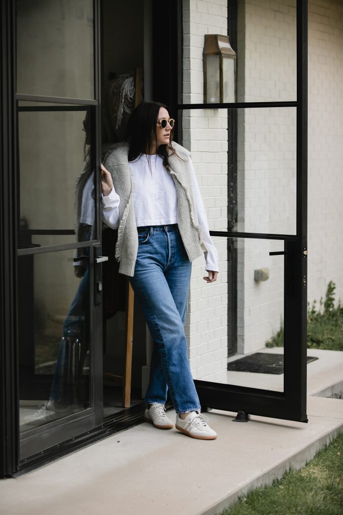 jeans and sweater outfit