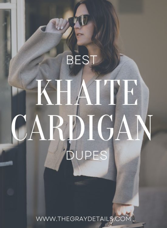 Best Khaite Cardigan Sweater Dupes