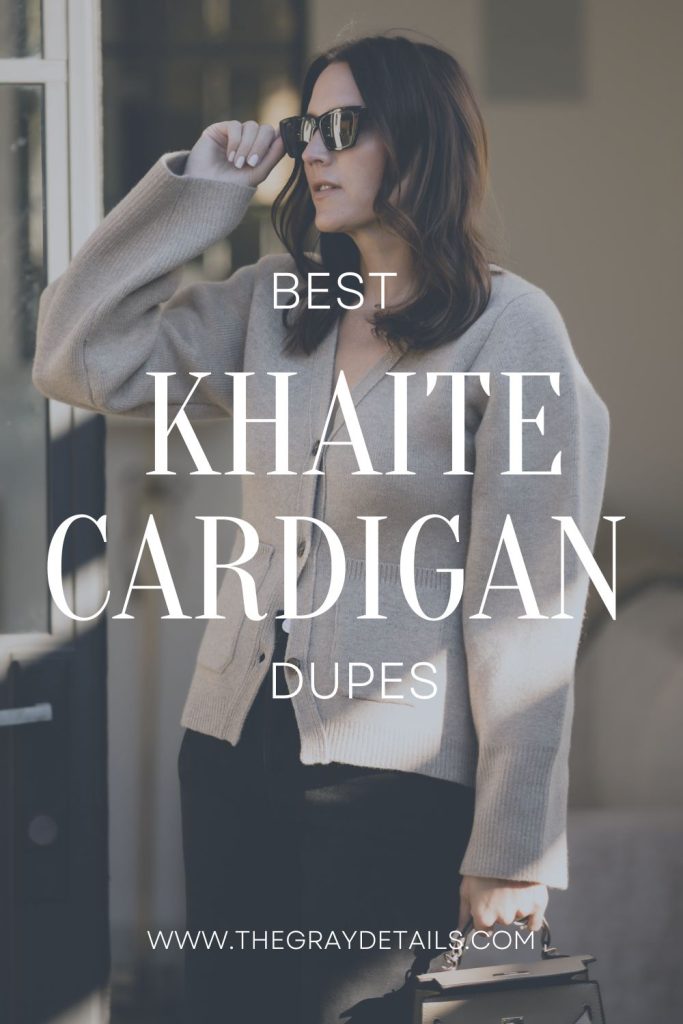 Best Khaite Cardigan Sweater Dupes