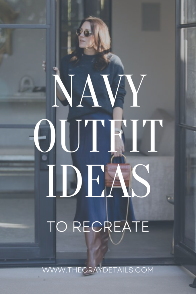 Navy Outfit Ideas