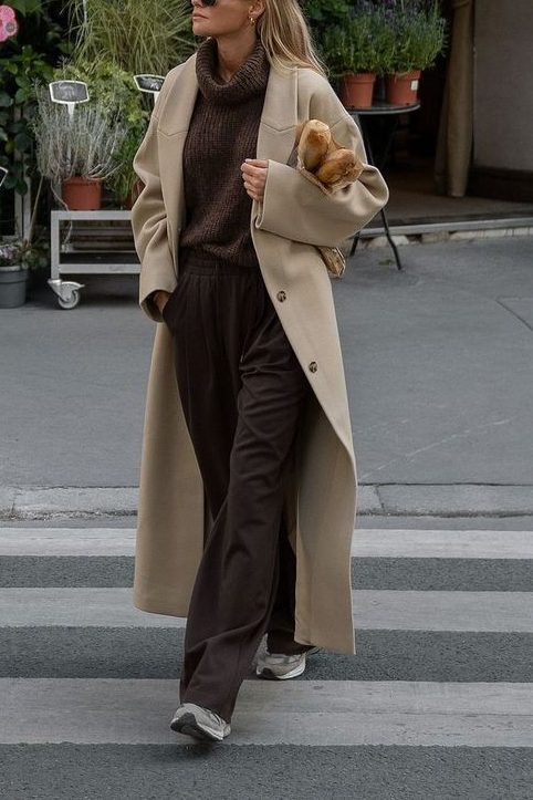 Chocolate Brown winter fashion