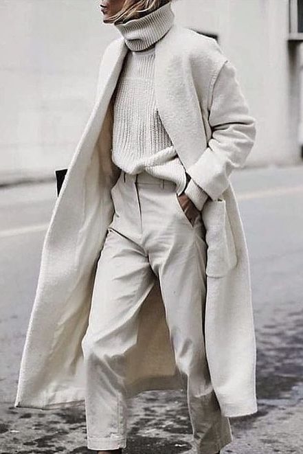 Winter White Winter Fashion Color Trends for 2023