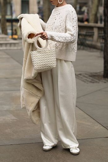 Winter White Winter Fashion Color Trends for 2023