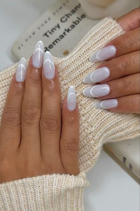 Milky White Nails | Best Spring Nail Colors for 2024