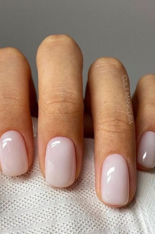 Milky White Nail ideas