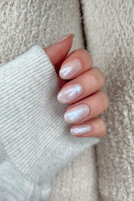 Oyster Nails 2024 Nail Trends