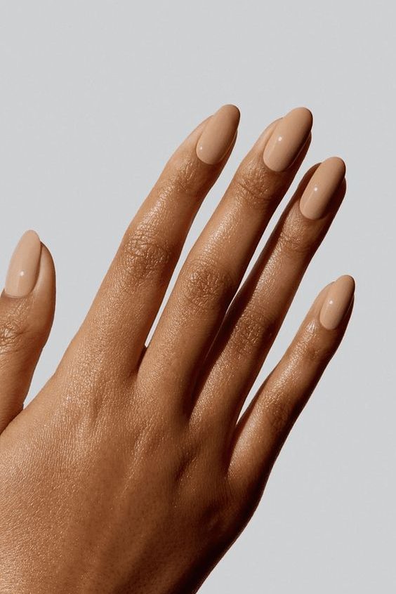 Muted Earth Tone Nails