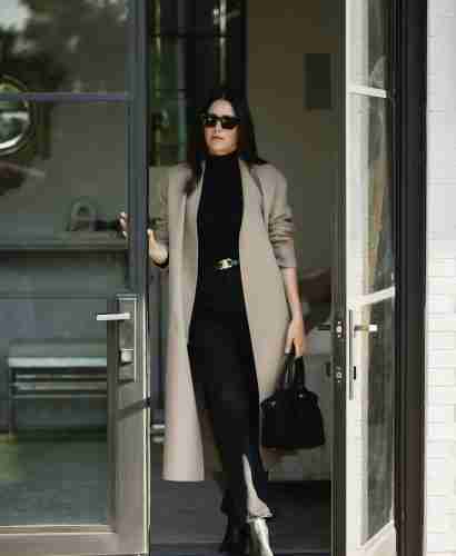 Black and Camel Outfit Ideas