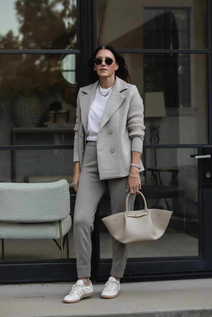 DeMellier New York Stone Grey bag